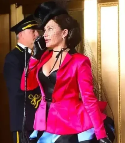 And Just Like That Charlotte York Pink Jacket