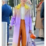 And Just Like That Miranda Hobbes Ombre Trench Coat