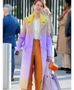 And Just Like That Miranda Hobbes Ombre Trench Coat