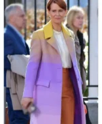 And Just Like That Miranda Hobbes Ombre Trench Coat