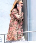 And Just Like That S02 Carrie Bradshaw Floral Blazer