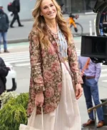 And Just Like That S02 Carrie Bradshaw Floral Blazer
