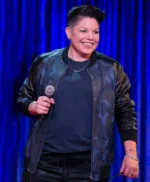 And Just Like That S02 Sara Ramirez Bomber Black Jacket