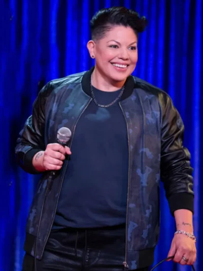 And Just Like That S02 Sara Ramirez Bomber Black Jacket