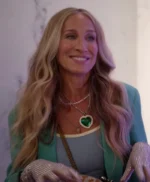 And Just Like That Sarah Jessica Parker Teal Blazer
