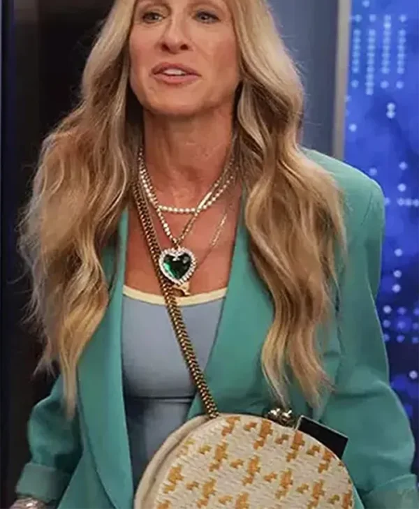 And Just Like That Sarah Jessica Parker Teal Blazer