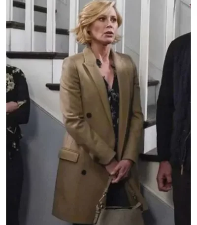 Andrea Brooks A Lifelong Love 2023 Brown Trench Coat