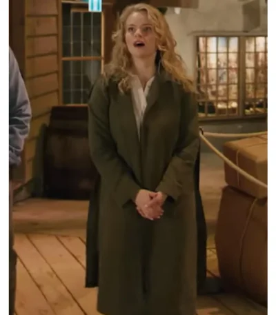 Annika A Lifelong Love 2023 Green Long Coat