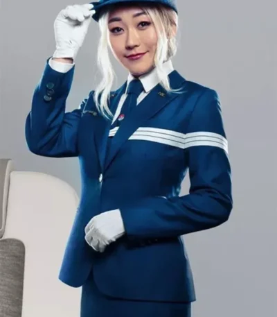 Andrea Munoz Bullet Train Mrs Wolf Blazer