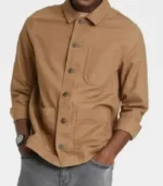 Andy Richter Elsbeth S03 Brown Cotton Jacket