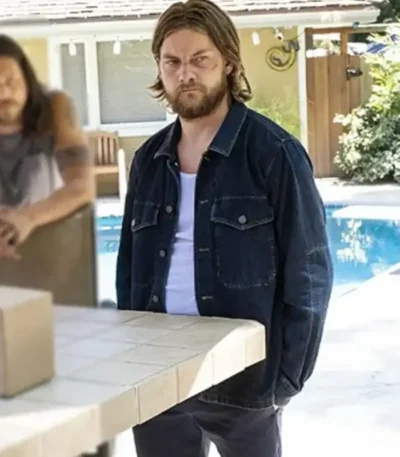 Animal Kingdom S04 Jake Weary Denim Jacket