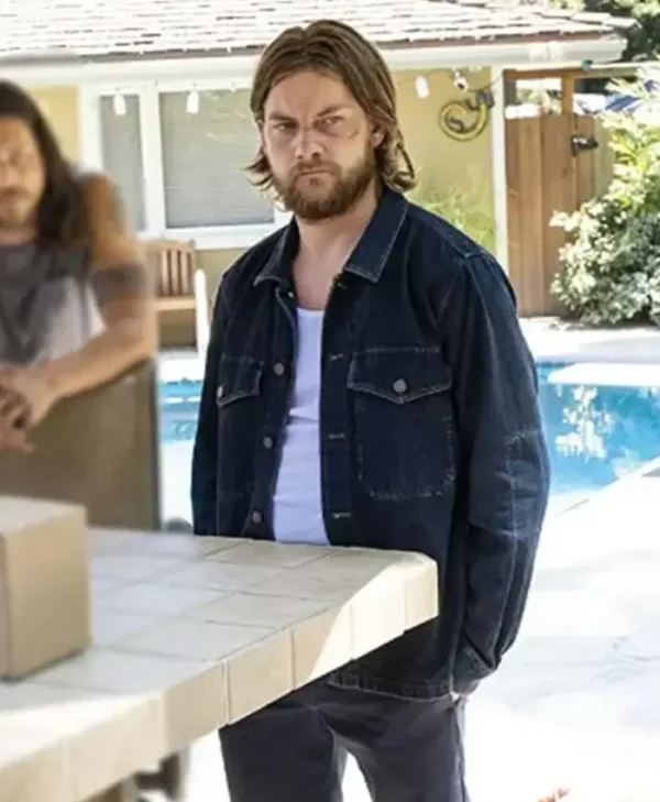 Animal Kingdom S04 Jake Weary Denim Jacket