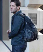 Ant Man Paul Rudd Black Cotton Jacket