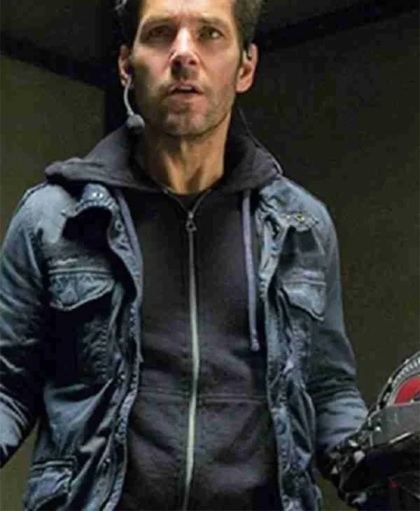 Ant Man Paul Rudd Black Cotton Jacket