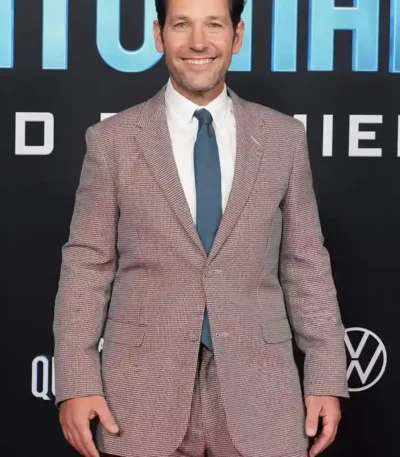 Ant-Man and the Wasp: Quantumania Paul Rudd Beige Suit