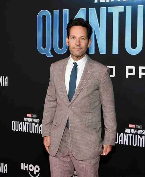 Ant-Man and the Wasp: Quantumania Paul Rudd Beige Suit