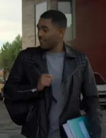 Anthony Welsh Brassic S05 Black Leather Jacket