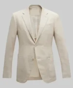 Anyone But You 2023 Glen Powell White Suit