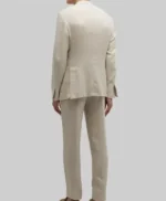 Anyone But You 2023 Glen Powell White Suit