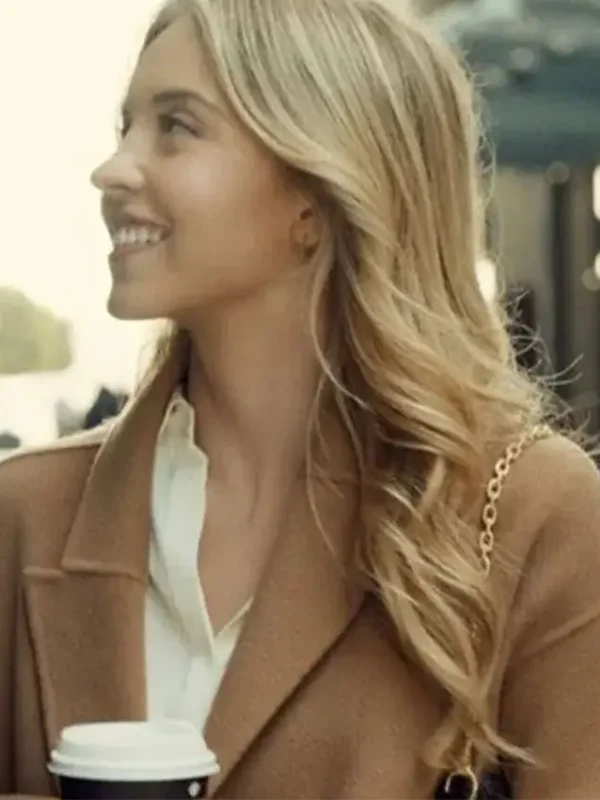 Anyone But You Sydney Sweeney Brown Trench Coat