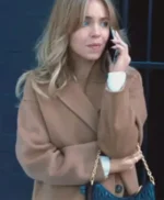 Anyone But You Sydney Sweeney Brown Trench Coat