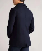Archive 81 Mark Higgins Navy Blue Pea Coat