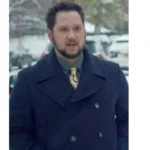 Archive 81 Mark Higgins Navy Blue Pea Coat