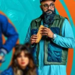 Army of Thieves Guz Khan Green and Black Cotton Utility Vest