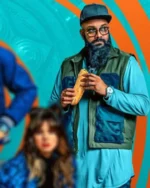 Army of Thieves Guz Khan Green and Black Cotton Utility Vest
