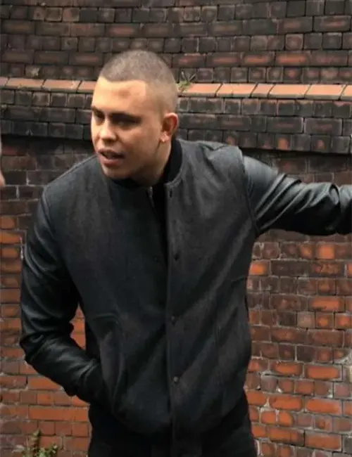 Ash Brassic S05 Black Varsity Jacket Ash Brassic S05 Black Varsity Jacket