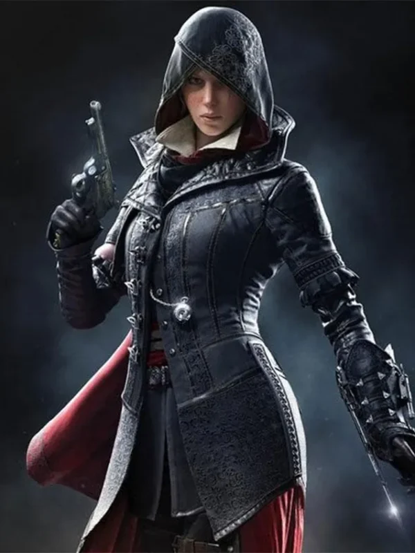 Assassin’s Creed Evie Frye Black and Red Coat