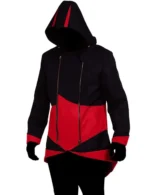 Assassins Creed Red and Black Gaming Coat