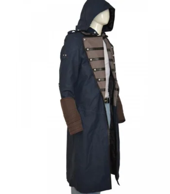 Assassins Creed Unity Arno Dorian Long Coat With Hood