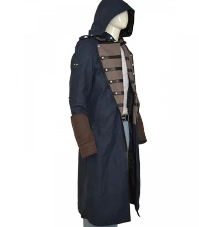 Assassins Creed Unity Arno Dorian Long Coat With Hood
