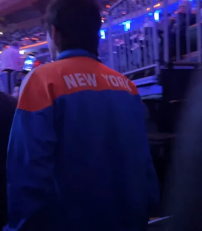 Hawks x Knicks Game 2026 Timothee Chalamet Adidas Jacket