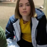 Atypical Casey Gardner Navy Blue Jacket