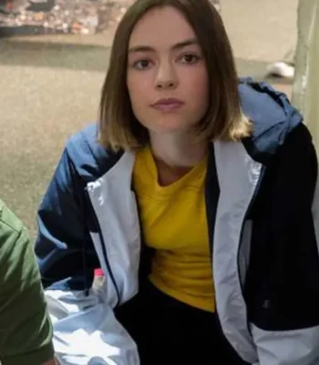 Atypical Casey Gardner Navy Blue Jacket