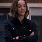 Atypical S02 Brigette Lundy Paine Black Denim Jacket