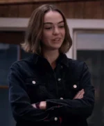 Atypical S02 Brigette Lundy Paine Black Denim Jacket