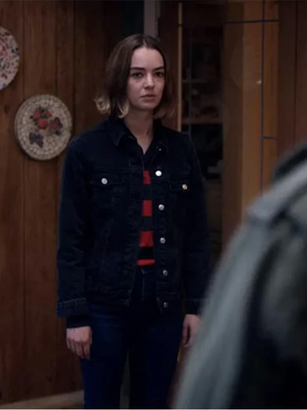 Atypical S02 Brigette Lundy Paine Black Denim Jacket
