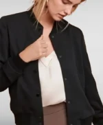 Atypical S04 Casey Gardner Black Bomber Jacket