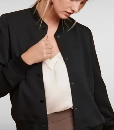 Atypical S04 Casey Gardner Black Bomber Jacket