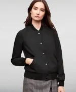Atypical S04 Casey Gardner Black Bomber Jacket