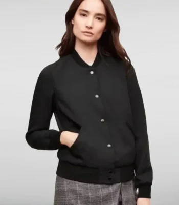 Atypical S04 Casey Gardner Black Bomber Jacket