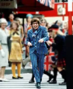 Austin Powers Blue Striped Plaid Suit