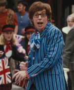 Austin Powers Blue Striped Plaid Suit