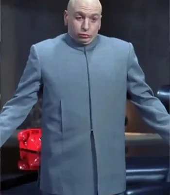 Austin Powers Dr Evil Grey Suit