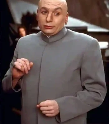 Austin Powers Dr Evil Grey Suit
