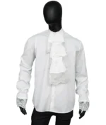 Austin Powers White Ruffle Shirt