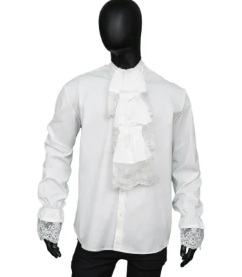 Austin Powers White Ruffle Shirt